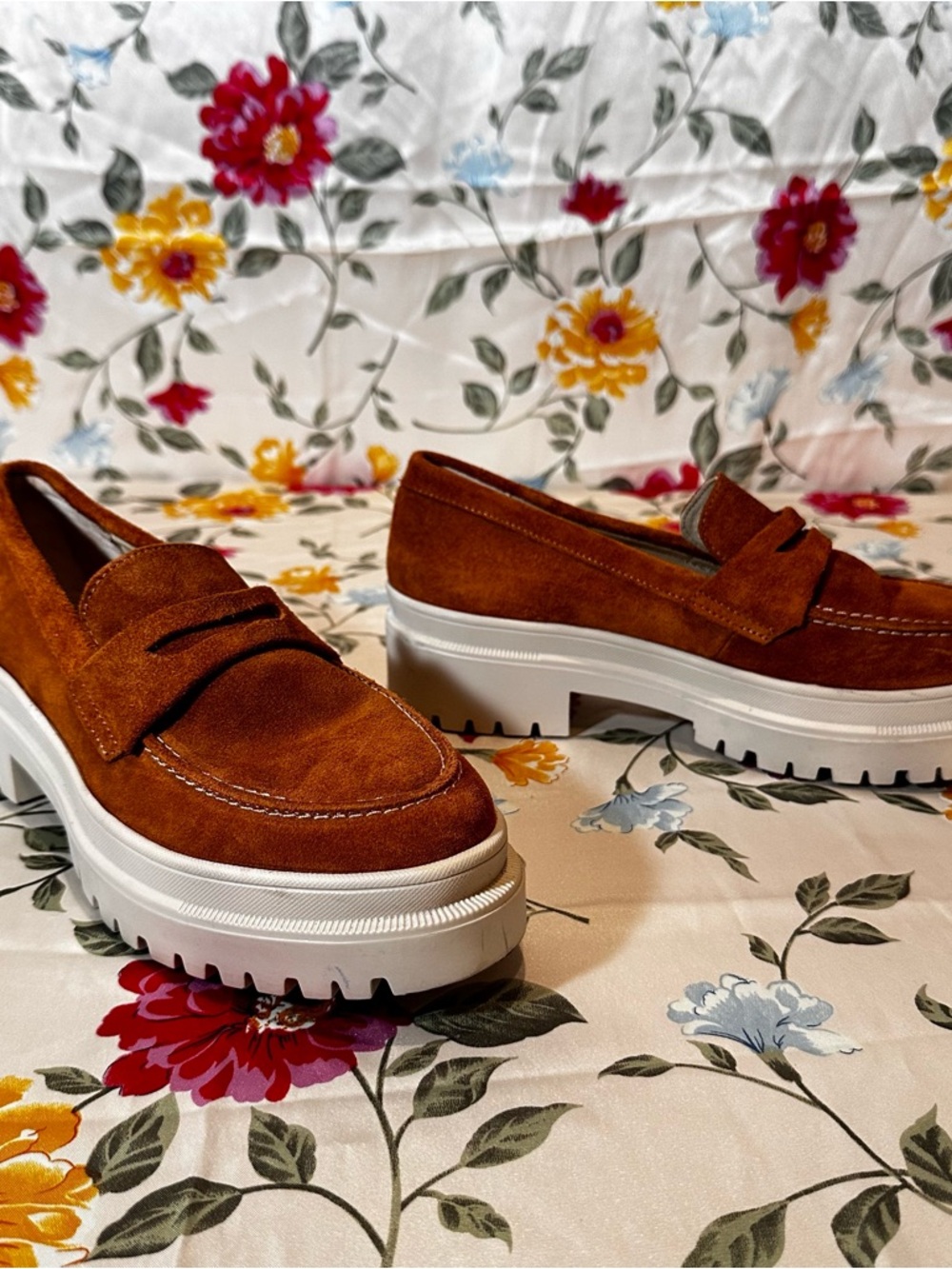 PATINA ZOE CHUNKY LOAFERS PORTLAND LEATHER GOODS EXCELLENT CONDITION W SIZE 9.5 - Picture 7 of 11